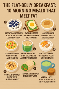 10 Morning Meals That Melt Fat Naturally