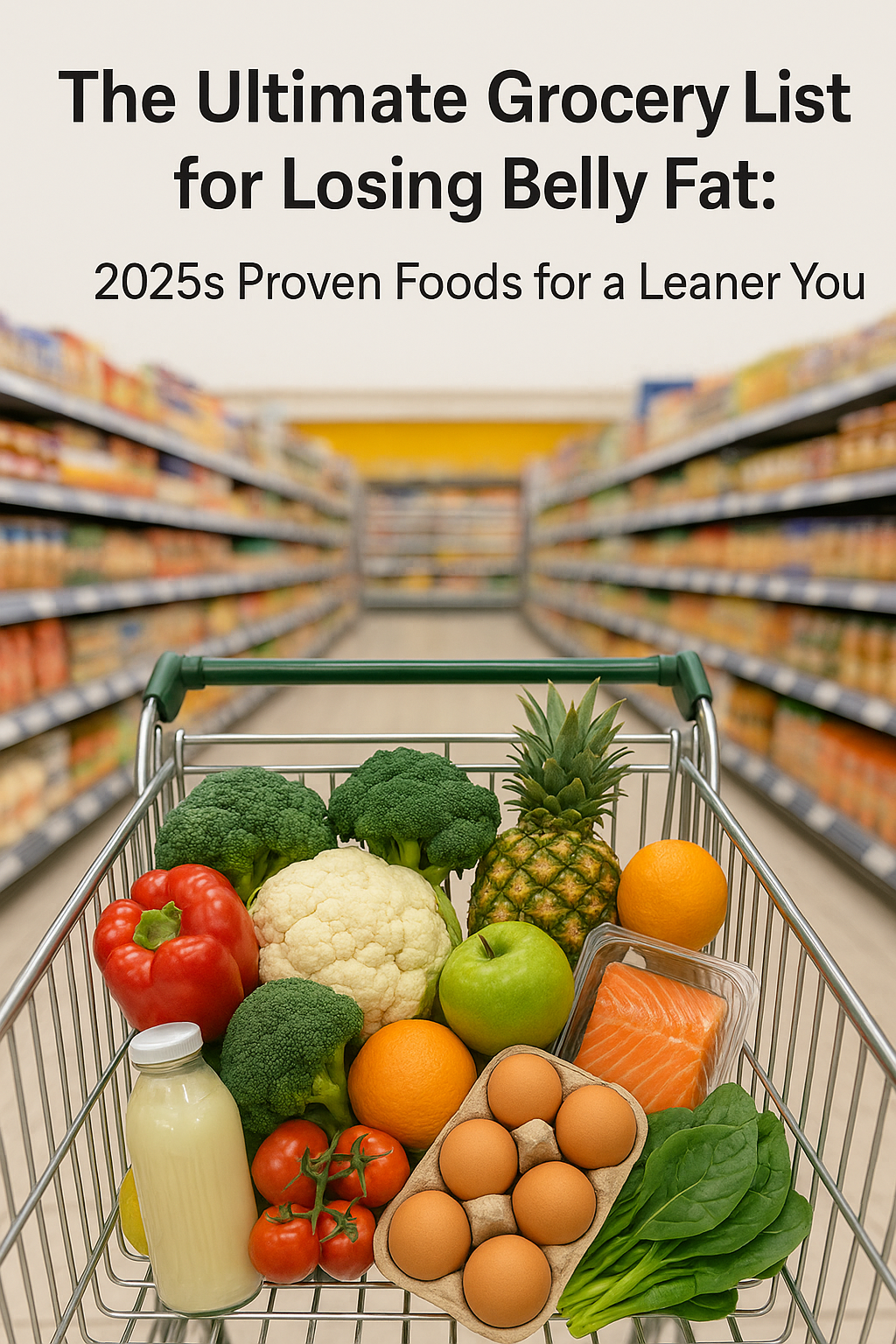 The Ultimate Grocery List for Losing Belly Fat
