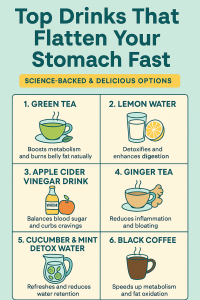 Drinks That Flatten Your Stomach